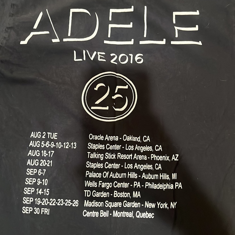 Adele 25 graphic Tshirt - Picture 3 of 4